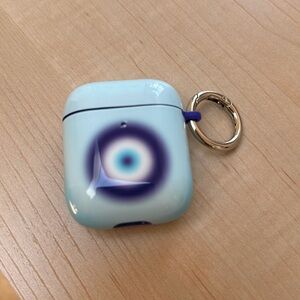 Brand new evil eye velvet caviar original air pods case.